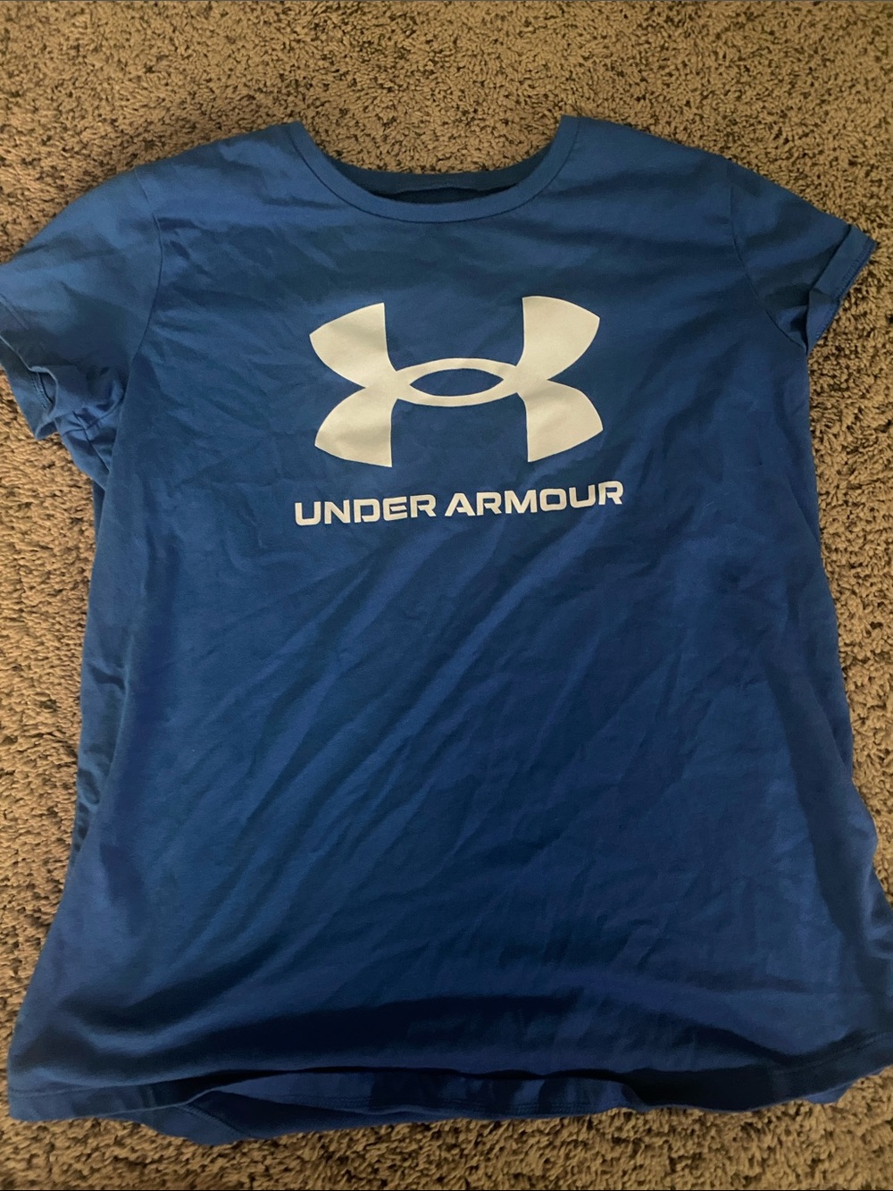 Royal Blue Under Armour Shirt